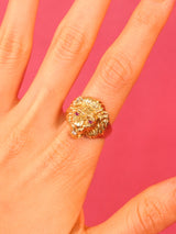 14K Lion Head Ring Fine Jewelry arcadeshops.com
