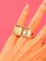 14K Floral Motif Poison Ring Fine Jewelry arcadeshops.com