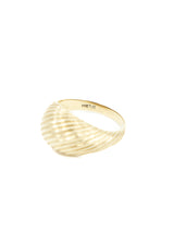 14K Ribbed Dome Ring Fine Jewelry arcadeshops.com