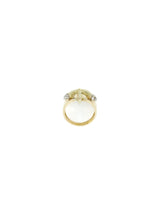 Diamond Accented Gold Anchor Ring Fine Jewelry arcadeshops.com