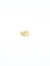 14K Diamond Accented Fluted Band Fine Jewelry arcadeshops.com