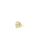 14K Lion Head Ring Fine Jewelry arcadeshops.com