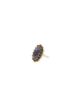 9K Antique Garnet Ring Fine Jewelry arcadeshops.com