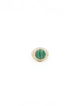 14K Malachite Signet Ring Fine Jewelry arcadeshops.com