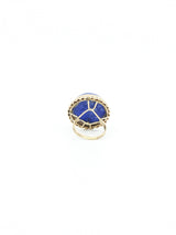 14K Lapis Domed Statement Ring Fine Jewelry arcadeshops.com