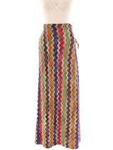 Missoni Chevron Knit Skirt Bottom arcadeshops.com