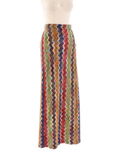 Missoni Chevron Knit Skirt Bottom arcadeshops.com