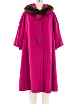 Lilli Ann Fur Collar Coat Outerwear arcadeshops.com