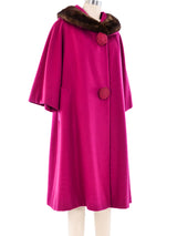 Lilli Ann Fur Collar Coat Outerwear arcadeshops.com