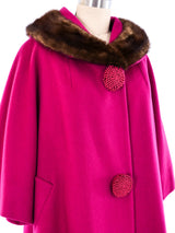 Lilli Ann Fur Collar Coat Outerwear arcadeshops.com