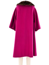 Lilli Ann Fur Collar Coat Outerwear arcadeshops.com