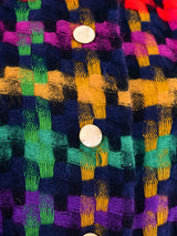 Pauline Trigere Woven Blazer with Scarf Jacket arcadeshops.com