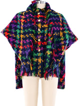 Pauline Trigere Woven Blazer with Scarf Jacket arcadeshops.com