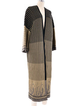 Mixed Pattern Knit Cardigan Outerwear arcadeshops.com