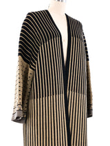 Mixed Pattern Knit Cardigan Outerwear arcadeshops.com