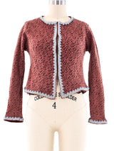 1990's Voyage Lace Cardigan Top arcadeshops.com