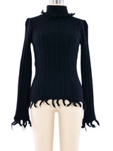 Jean Paul Gaultier Knit Turtleneck Top arcadeshops.com