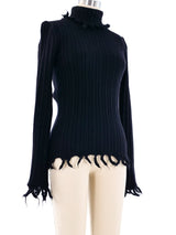 Jean Paul Gaultier Knit Turtleneck Top arcadeshops.com