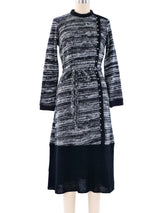 Striped Knit Sweater Dress Dress arcadeshops.com