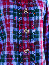 Givenchy Plaid Tweed Jacket Jacket arcadeshops.com