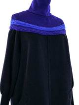 Yves Saint Laurent Turtleneck Knit Sweater Dress Dress arcadeshops.com