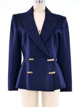 Claude Montana Navy Blazer Jacket arcadeshops.com