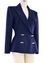 Claude Montana Navy Blazer Jacket arcadeshops.com