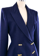 Claude Montana Navy Blazer Jacket arcadeshops.com