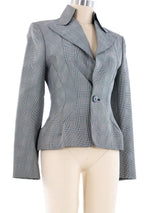 Comme des Garcons Glen Plaid Blazer Jacket arcadeshops.com