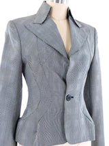 Comme des Garcons Glen Plaid Blazer Jacket arcadeshops.com