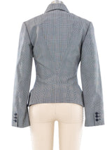 Comme des Garcons Glen Plaid Blazer Jacket arcadeshops.com