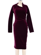 Romeo Gigli Velvet Dress Ensemble Dress arcadeshops.com