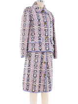 Bonnie Cashin Lavender Tweed Skirt Suit Suit arcadeshops.com