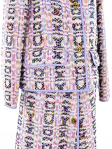 Bonnie Cashin Lavender Tweed Skirt Suit Suit arcadeshops.com
