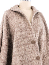 Pierre Cardin Haute Couture Boucle Cropped Swing Coat Jacket arcadeshops.com
