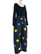 Geoffrey Beene Polka Dot Jumpsuit Jumpsuit arcadeshops.com