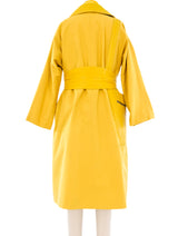Bonnie Cashin Leather Trimmed Yellow Ensemble Suit arcadeshops.com
