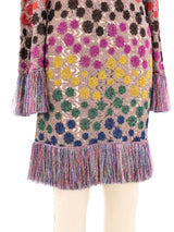 Missoni Metallic Fringed Lace Dress Dress arcadeshops.com