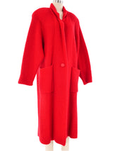 Red Maxi Cardigan Outerwear arcadeshops.com