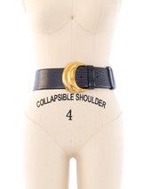 Donna Karan Lizard Embossed Waist Belt Accessory arcadeshops.com