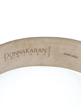 Donna Karan Lizard Embossed Waist Belt Accessory arcadeshops.com