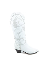 Studded Leather Western Boots, 7 Accessory arcadeshops.com