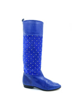 Suede and Leather Western Boots, 36 Accessory arcadeshops.com