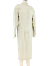 Thierry Mugler Lurex Tweed Midi Dress Dress arcadeshops.com