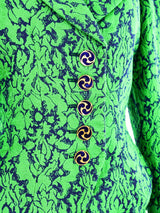 Yves Saint Laurent Floral Brocade Skirt Suit Suit arcadeshops.com