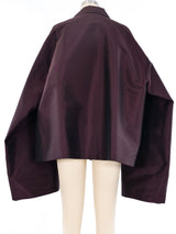 Hermes Plum Irridescent Jacket Jacket arcadeshops.com