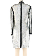 Naeem Khan Sequined Mini Dress Dress arcadeshops.com