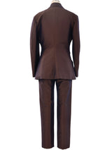 Issey Miyake Architectural Irridescent Pant Suit Suit arcadeshops.com
