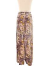 Kenzo Floral Velvet Maxi Skirt Bottom arcadeshops.com