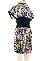 Chanel Parisian Themed Mini Dress Dress arcadeshops.com